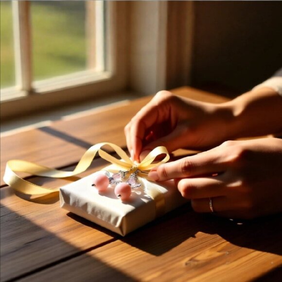 Cute Guardian Angel Earrings! Pink Angels Wings! Playful Blessings for any Age! - Picture 2 of 9
